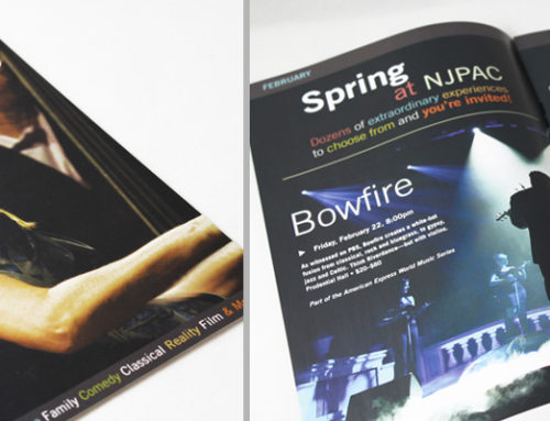 NJPAC Performing Arts Brochure